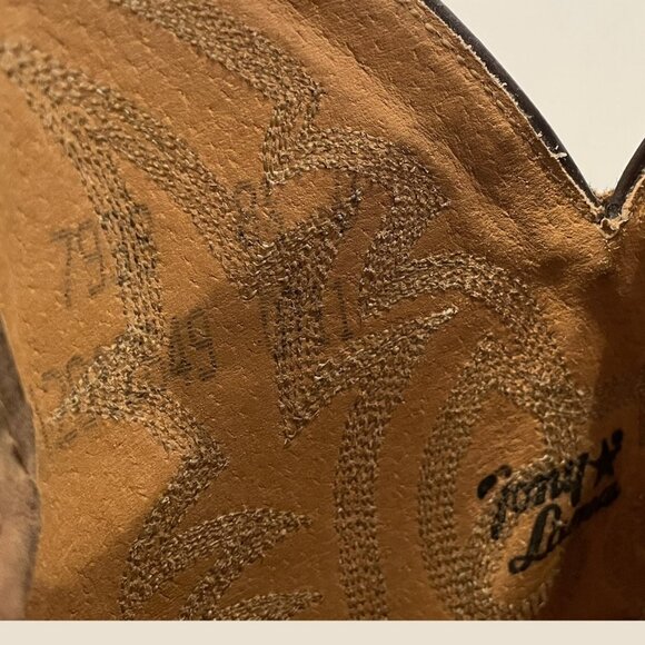 Tony Lama Conquistador 7938 boots 8.5 Rick Grimes - Picture 4 of 9